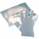 Gants polyéthylène - sachets de 100 gants.