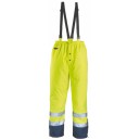 Pantalon de pluie BREATHANE imperméable et repirant jaune/marine