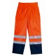 Pantalon de signalisation PATROL orange/marine